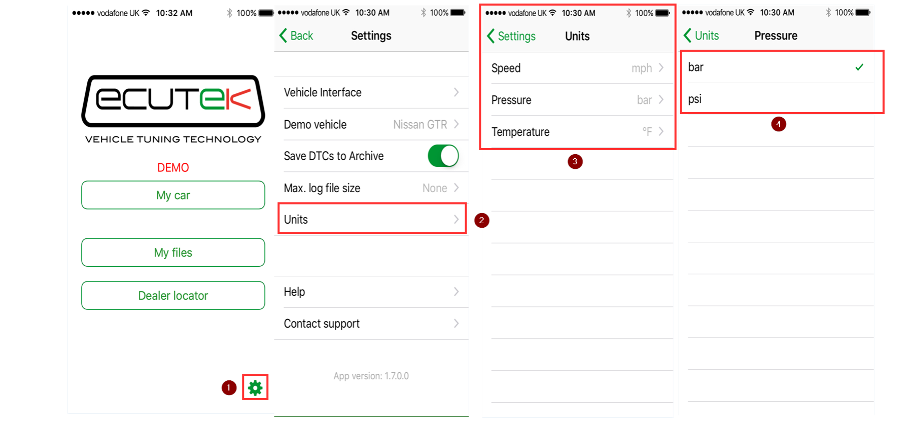 ECU Connect - Units – Home